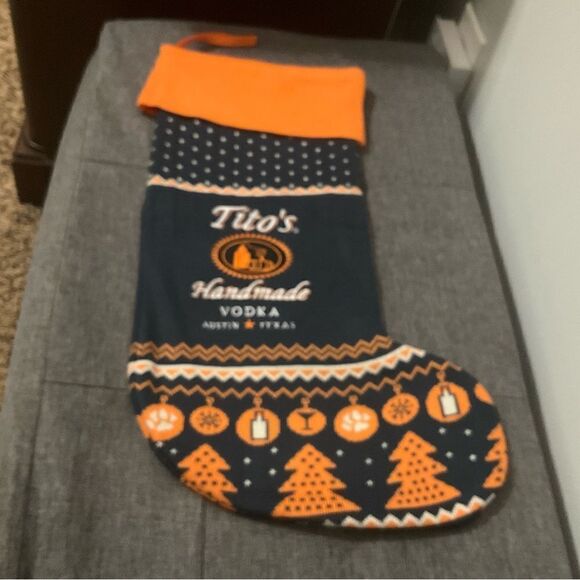 NWOT Tito's Vodka Holiday Stocking - Picture 2 of 4